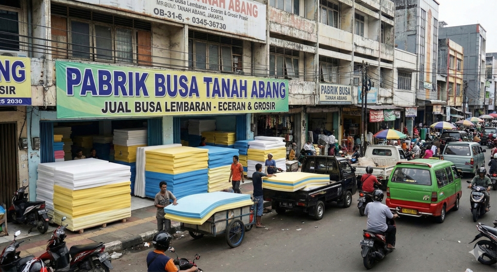 Pabrik Busa Tanah Abang, Jual Busa Lembaran