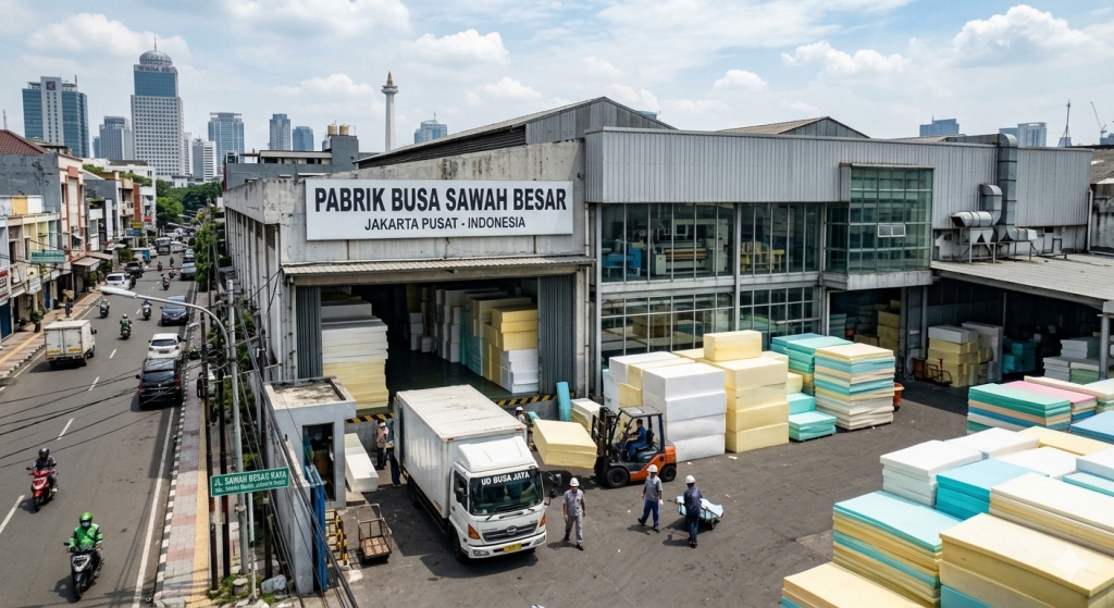 Pabrik Busa Sawah Besar Jakarta Pusat
